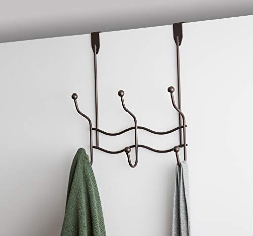 Inspired Living by Mesa Inspired Living Hanger 6 Hooks Organizer in Oil Rubbed Bronze Elegant Home Collection OVER THE OVER THE DOOR,