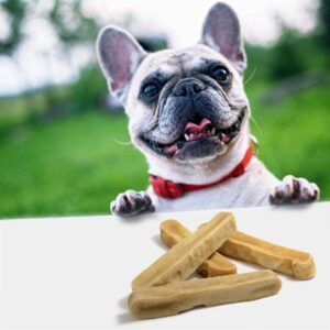 EcoKind Pet Treats Gold Yak Dog Chews | Grade A Quality, Healthy & Safe for Dogs, Odorless, Treat for Dogs, Keeps Dogs Busy & Enjoying, Indoors & Outdoor Use (Large (Pack of 5))