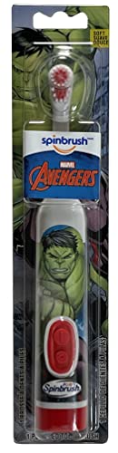 L&E Products Marvel Avengers 3pc Bright Smile Oral Hygiene Bundle. Turbo Powered Toothbrush, Brushing Timer & Mouthwash Rinse Cup. Plus Dental Gift Bag & Tooth Saver Necklace (3 Piece, Hulk)