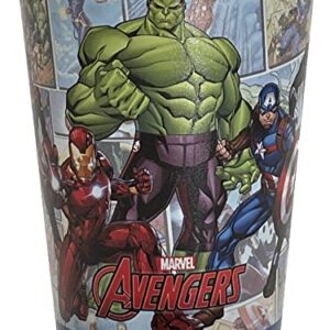 L&E Products Marvel Avengers 3pc Bright Smile Oral Hygiene Bundle. Turbo Powered Toothbrush, Brushing Timer & Mouthwash Rinse Cup. Plus Dental Gift Bag & Tooth Saver Necklace (3 Piece, Hulk)