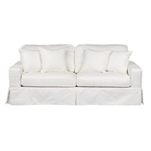 sunset trading su-108500-391081 americana slipcovered sofa