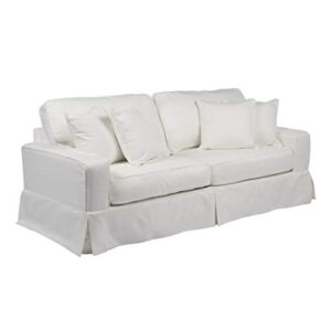 Sunset Trading SU-108500-391081 Americana Slipcovered Sofa