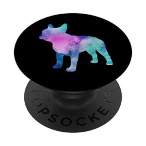 french bulldog watercolor graphic frenchie love popsockets popgrip: swappable grip for phones & tablets