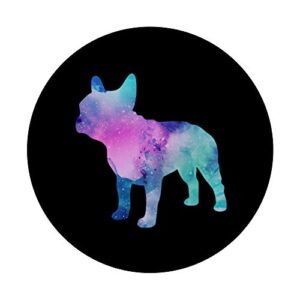 French Bulldog Watercolor Graphic Frenchie Love PopSockets PopGrip: Swappable Grip for Phones & Tablets