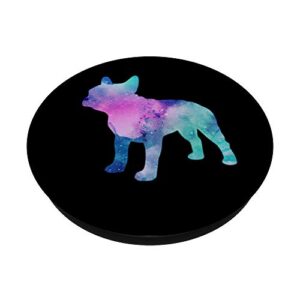 French Bulldog Watercolor Graphic Frenchie Love PopSockets PopGrip: Swappable Grip for Phones & Tablets