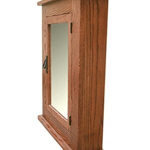 Solid Oak Mission Medicine Cabinet/Solid Wood & Handmade