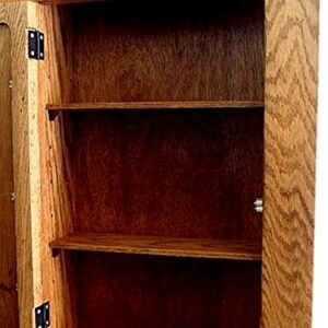 Solid Oak Mission Medicine Cabinet/Solid Wood & Handmade