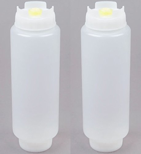 2 Pack FIFO 20 oz Squeeze Bottles