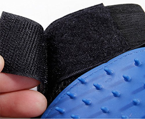 Pet Hair Remover Glove - Right Hand Gentle Pet Grooming Mitt for Dogs and Cats by Prime Pet