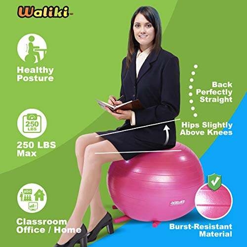 WALIKI Toys Chair Ball with Feet | Adult 13-101, 29"/75CM