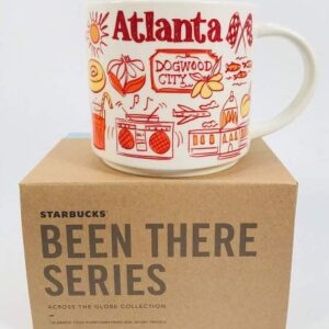 Starbucks Atlanta Coffee Mug Been There Series Across The Globe Collection