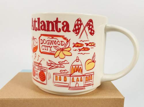 Starbucks Atlanta Coffee Mug Been There Series Across The Globe Collection