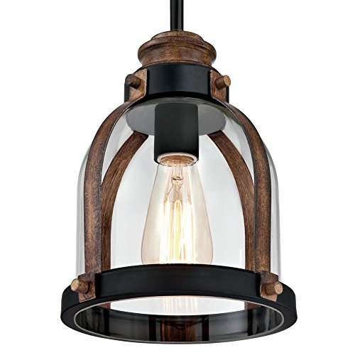 Westinghouse Lighting 6356300 Cindy Mini Pendant, 1 Light, Oil Rubbed Bronze , Oil-rubbed Bronze