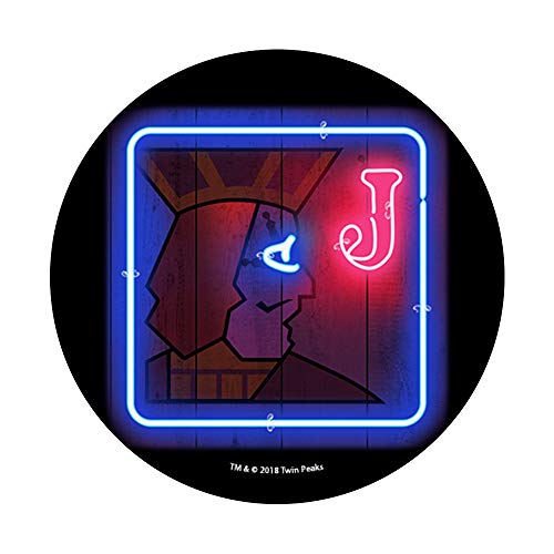Twin Peaks One Eyed Jack Neon Sign PopSockets PopGrip: Swappable Grip for Phones & Tablets