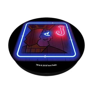 Twin Peaks One Eyed Jack Neon Sign PopSockets PopGrip: Swappable Grip for Phones & Tablets