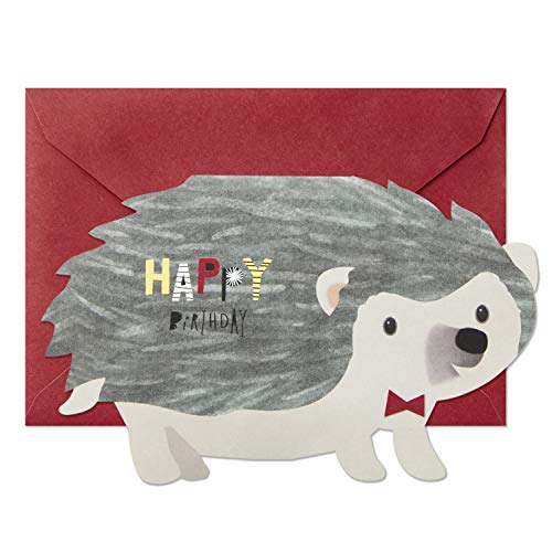 Hallmark Pop Up Birthday Greeting Card (Honeycomb Hedgehog) (599RZQ1002)