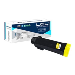 lcl compatible toner cartridge replacement for xerox workcentre 6515 phaser 6510 106r03479 106r03475 for xerox 6515 6510 2400 pages 6515dn 6515dni 6515dnm 6515n 6510dn 6510dni 6510dnm (1-pack yellow)