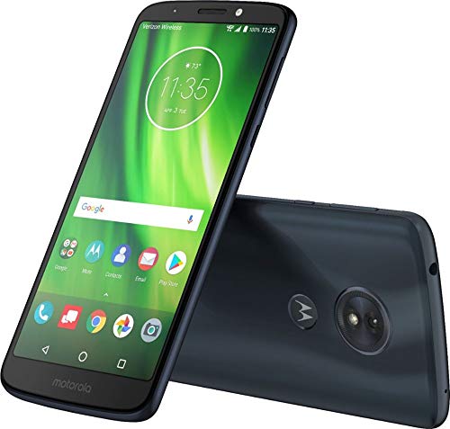 Verizon Prepaid Motorola Moto G6 Play MOTXT19226PP with 16GB Memory 5.7 IPS TouchScreen Fingerprint Android 8.0 Oreo OS Prepaid Cell Phone - Carrier Locked to Verizon Prepaid