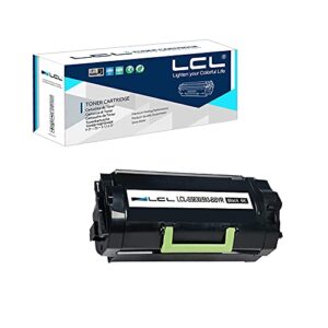 lcl compatible toner cartridge replacement for dell s5830dn s5830 593-bbyr x68y8 rjf9f (1-pack black)