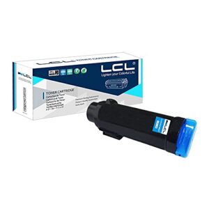 lcl compatible toner cartridge replacement for xerox workcentre 6515 phaser 6510 106r03477 106r03473 for xerox 6515 6510 2400 pages 6515dn 6515dni 6515dnm 6515n 6510dn 6510dni 6510dnm (1-pack cyan)