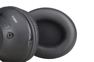 avantree black replacement earpads for over ear headphones - suitable for avantree ht5009, ht4189, ht41899, dg59m, c519m，audition, audition pro（not original audition & audition pro edition）