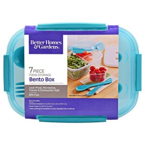 better homes & gardens 7 piece food storage bento box