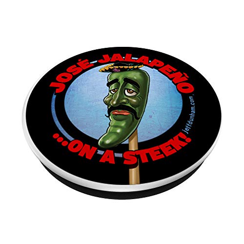 Jeff Dunham: Jose Jalapeno On A Steek PopSocket PopSockets PopGrip: Swappable Grip for Phones & Tablets