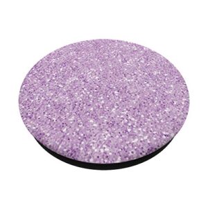 Lavender Background White Scattered Specks PopSockets PopGrip: Swappable Grip for Phones & Tablets