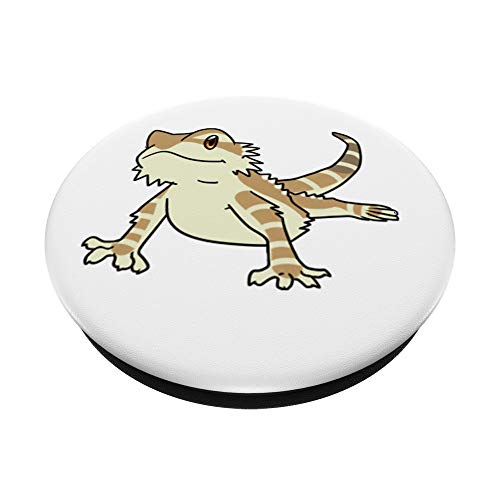 Cute Bearded Dragon PopSockets Swappable PopGrip