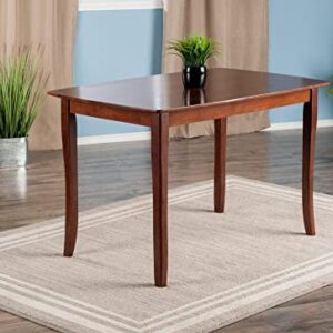 Winsome Inglewood Dining Table, Walnut, 47.24x29.53x29.13