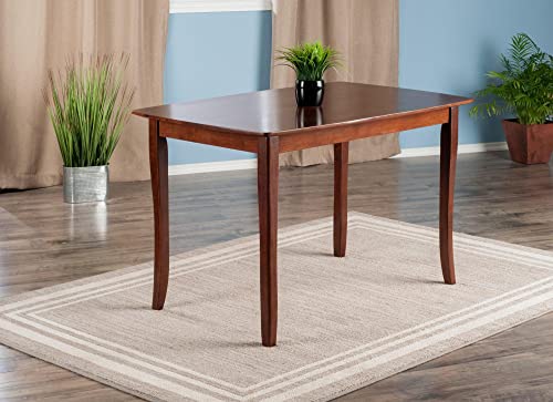 Winsome Inglewood Dining Table, Walnut, 47.24x29.53x29.13