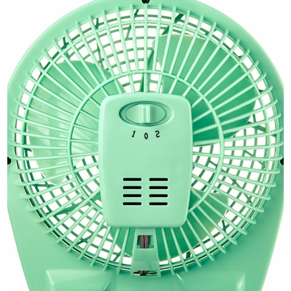 INSIGNIA - 9" Personal Table Fan - Green