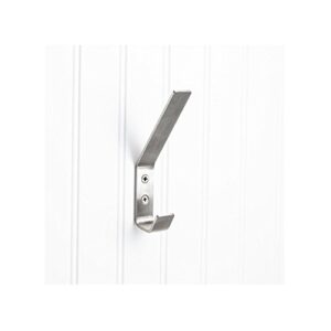 elements yd35-556ss double wall mount hook, stainless steel