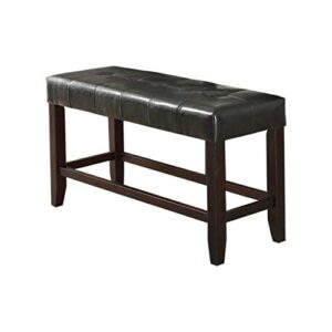 poundex wood based high bench, black