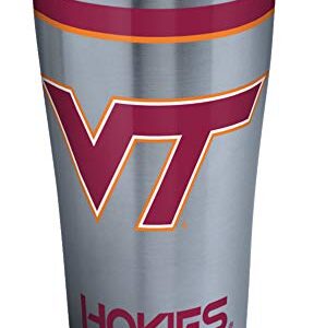 Tervis Triple Walled Virginia Tech University Hokies Insulated Tumbler Cup Keeps Drinks Cold & Hot, 20oz - Stainless Steel, Tradition