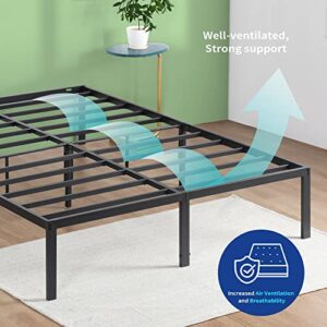 Olee Sleep Bed Frame, Queen, Black