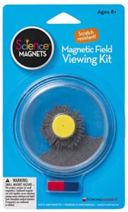 dowling magnets magnetic field viewing kit with steel filings