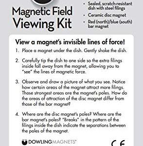 Dowling Magnets Magnetic Field Viewing Kit with Steel Filings