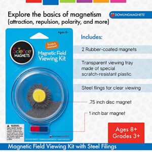 Dowling Magnets Magnetic Field Viewing Kit with Steel Filings