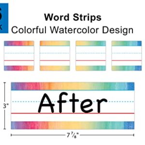 Teacher Created Resources Watercolor Word Strips (TCR20876)