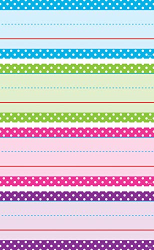 Teacher Created Resources Bright Colors Polka Dots Word Strips