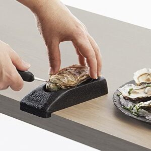 Ramelson - Oyster Holder for Shucking - Makes shucking at home safer and easier