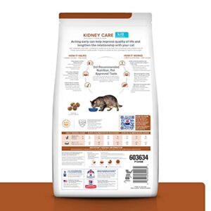 Hill's Prescription Diet k/d Early Support Kidney Care Chicken Flavor Dry Cat Food, Veterinary Diet, 4 lb. Bag