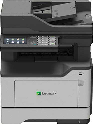 Lexmark MB2442adwe Monochrome Multifunction Printer with fax scan Copy Interactive Touch Screen Wi-Fi and Air Print Capabilities (36SC720), Grey, 2.1