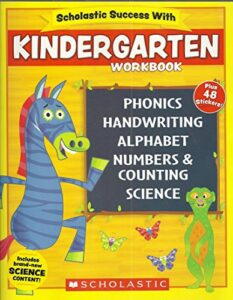 scholastic success with kindergarten workbook