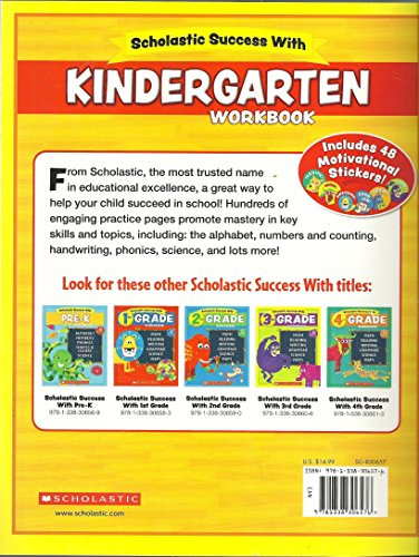 Scholastic Success with Kindergarten Workbook