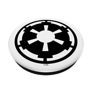 Star Wars Empire Black And White Logo PopSockets PopGrip: Swappable Grip for Phones & Tablets