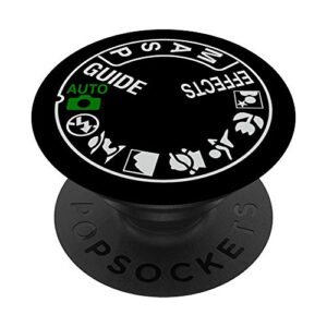 photographer gift dslr camera command dial popsockets popgrip: swappable grip for phones & tablets