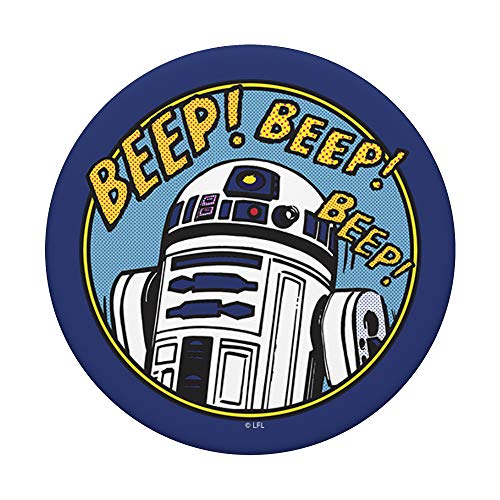 Star Wars R2-D2 Bleep Bleep Bleep PopSockets PopGrip: Swappable Grip for Phones & Tablets