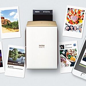 Fujifilm INSTAX SHARE SP-2 Smart Phone Printer (Gold) (Renewed)